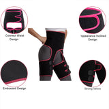 High Waist Thigh Trimmer Neoprene Sweat Shapewear