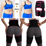 High Waist Thigh Trimmer Neoprene Sweat Shapewear