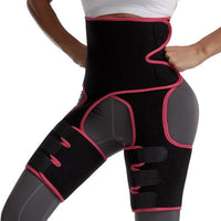 High Waist Thigh Trimmer Neoprene Sweat Shapewear