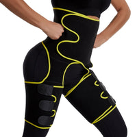 High Waist Thigh Trimmer Neoprene Sweat Shapewear