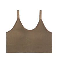 Padded Crop Top Seamless Camisole