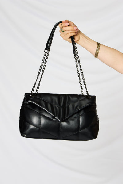 PU Leather Chain Handbag