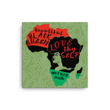 AFRO MOTHER EARTH: Canvas Wall Art