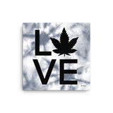 Love Weed Canvas Wall Art