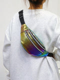 Gradient Polyester Sling Bag