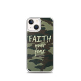 FAITH OVER FEAR: Clear Case for iPhone®