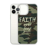 FAITH OVER FEAR: Clear Case for iPhone®