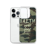 FAITH OVER FEAR: Clear Case for iPhone®