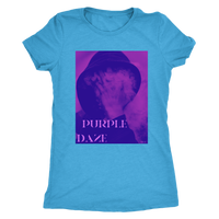 PURPLE DAZE: WOMEN'S TRIBLEND T-SHIRT - Zee Grace Tee