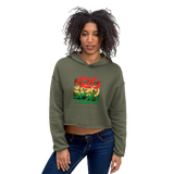 420: WOMEN'S Crop Hoodie - Zee Grace Tee