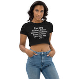 On My $hit: Organic Crop Top