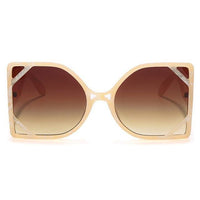 Oversized Steampunk Retro Sunglasses - Zee Grace Tee