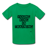 YOUNG KING IN TRAINING: Kids' T-Shirt - Zee Grace Tee
