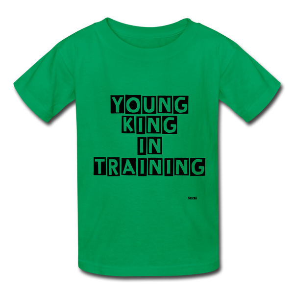 YOUNG KING IN TRAINING: Kids' T-Shirt - Zee Grace Tee