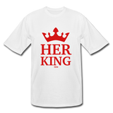 HER KING: Men's TALL T-Shirt - Zee Grace Tee