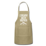 BLESS THE COOK: Adjustable Apron - Zee Grace Tee