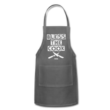 BLESS THE COOK: Adjustable Apron - Zee Grace Tee