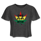 ONE DOPE MOM: Women's Cropped T-Shirt - Zee Grace Tee