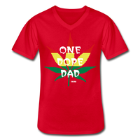 ONE DOPE DAD: Men's V-Neck T-Shirt - Zee Grace Tee