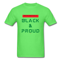 Unapologetically Black & Proud: Men's T-Shirt - kiwi
