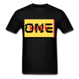 ONE LOVE/red/yellow/black: Men's T-Shirt - black