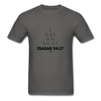 ISAIAH 54:17: Unisex Classic T-Shirt - charcoal