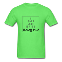 ISAIAH 54:17: Unisex Classic T-Shirt - kiwi