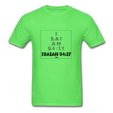 ISAIAH 54:17: Unisex Classic T-Shirt - kiwi