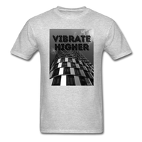 VIBRATE HIGHER: Unisex Classic T-Shirt - heather gray
