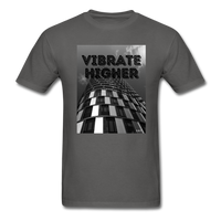 VIBRATE HIGHER: Unisex Classic T-Shirt - charcoal
