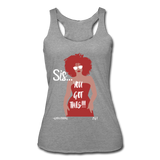 SIS YOU GOT THIS: Women’s Tri-Blend Racerback Tank - heather gray