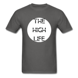 The High Life/white circle: Unisex Classic T-Shirt - charcoal