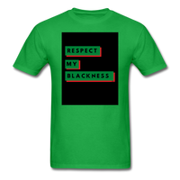 Respect My Blackness: Unisex Classic T-Shirt - bright green