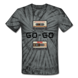 GO-GO: Unisex Tie Dye T-Shirt - spider black