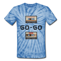 GO-GO: Unisex Tie Dye T-Shirt - spider baby blue