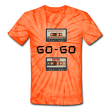 GO-GO: Unisex Tie Dye T-Shirt - spider orange