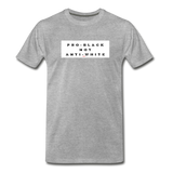 ProBLACK: Men's Premium T-Shirt - heather gray