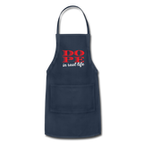 DOPE IN REAL LIFE: Adjustable Apron - navy
