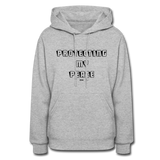 P.M.P: Women's Hoodie - heather gray