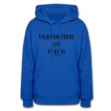 P.M.P: Women's Hoodie - royal blue