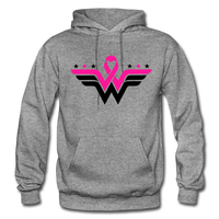 WONDER WARRIOR: Gildan Heavy Blend Adult Hoodie - graphite heather