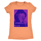 PURPLE DAZE: WOMEN'S TRIBLEND T-SHIRT - Zee Grace Tee