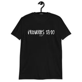 PROVERBS 18:10 :Short-Sleeve Unisex T-Shirt