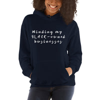 MINDING MY B.O.B: Unisex Hoodie