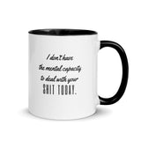 MENTAL CAPACITY: Mug with Color Inside