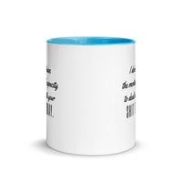 MENTAL CAPACITY: Mug with Color Inside