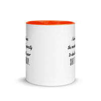 MENTAL CAPACITY: Mug with Color Inside
