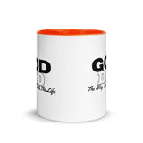 GOD DID: Mug with Color Inside