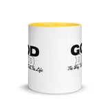 GOD DID: Mug with Color Inside