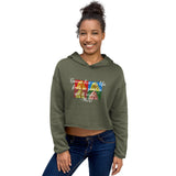 GONNA LIVE-MJB: Crop Hoodie